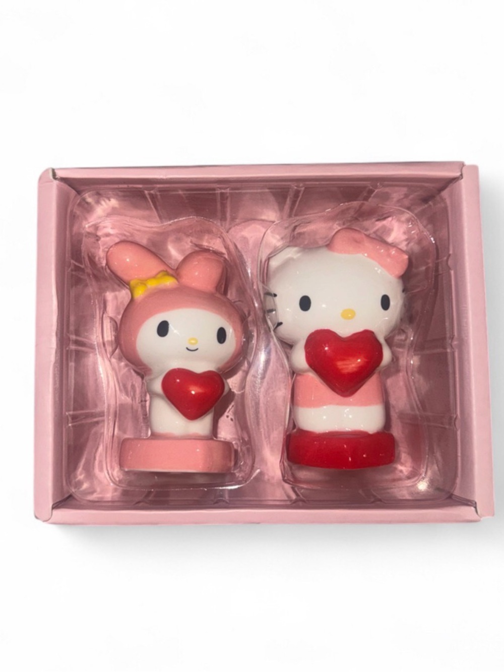 Sanrio Hello Kitty & My Melody salt & pepper shakers